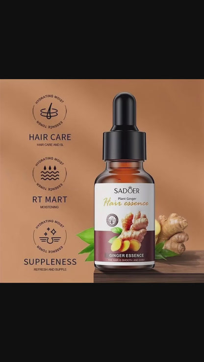 ACEITE CAPILAR DE JENGIBRE PARA EL CREIMIENTO DE CABELLO