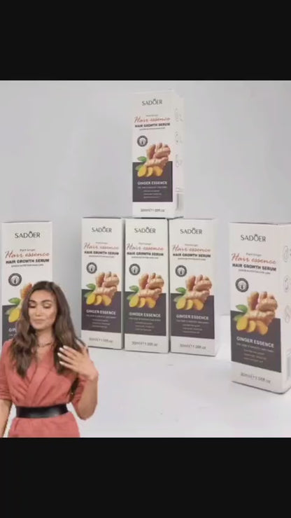 ACEITE CAPILAR DE JENGIBRE PARA EL CREIMIENTO DE CABELLO